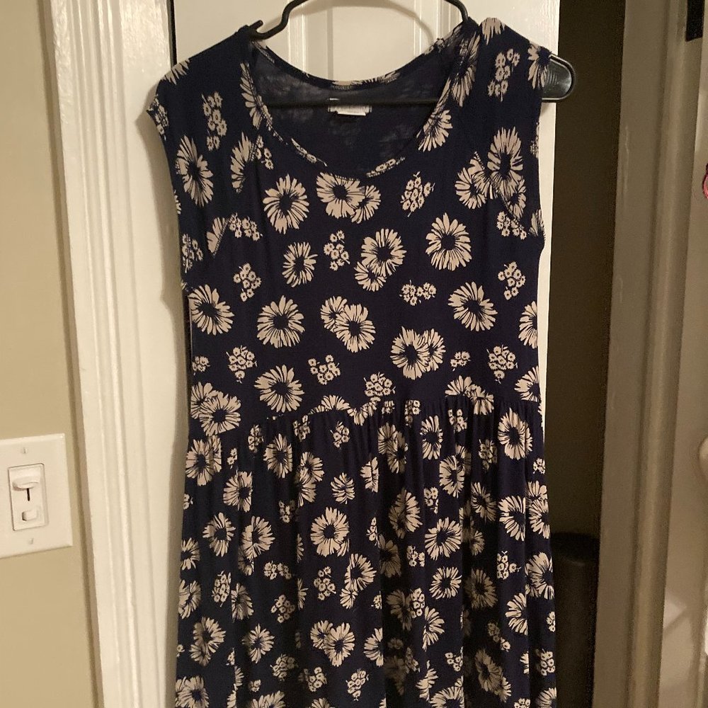 Floral Boutique Mini Swing Dress